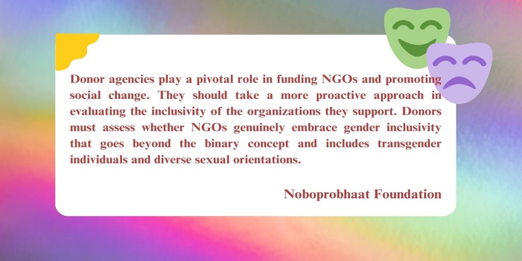 NGO Gender Inclucivity